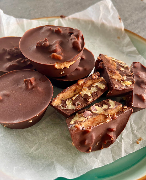 ALMOND BUTTER CHOCOLATE CUPS