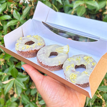 Load image into Gallery viewer, LEMON COCONUT DONUTS *LIMITED EDITION*