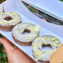 Load image into Gallery viewer, LEMON COCONUT DONUTS *LIMITED EDITION*