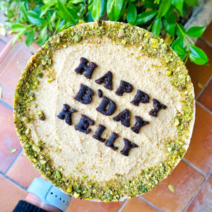DIABETIC FRIENDLY VANILLA PISTACHIO CAKE